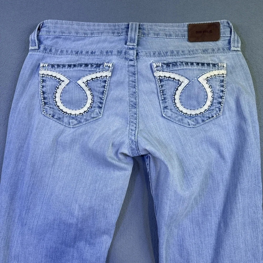 Big Star Jeans Womens Size 28R Blue New Hazel  Fit Western Light  Wash Denim - Picture 10 of 11